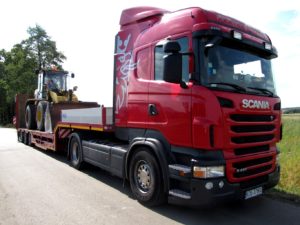 Scania koparka